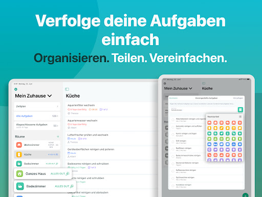 Putzplan & Haushaltsplaner Screenshot