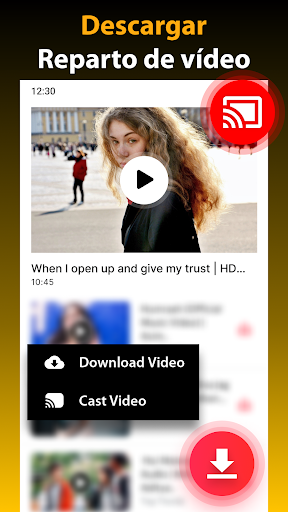 Captura de pantalla de Descargador videos HD - Vidow
