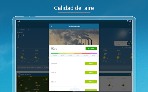 Captura de pantalla de Tiempo & Radar