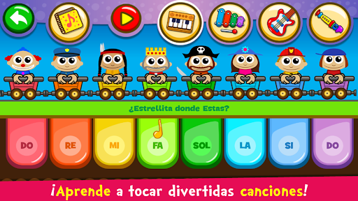 Captura de pantalla de Piano Niños Música y Canciones