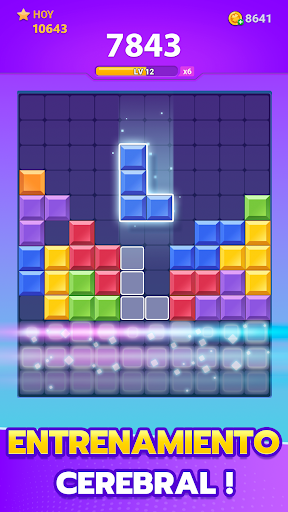 Captura de pantalla de Block Crush・Puzzle de Bloques