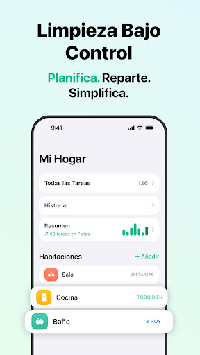 Captura de pantalla de Tareas del Hogar en Familia