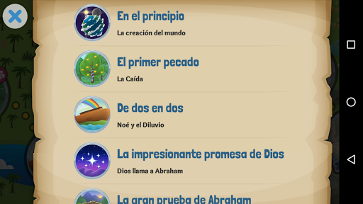 Captura de pantalla de Biblia App para Niños