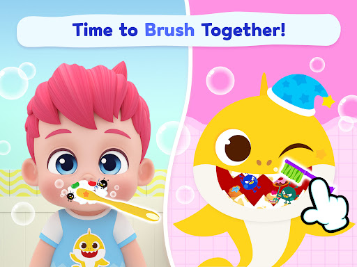 Captura de pantalla de Pinkfong Tiburón Bebé: Juegos