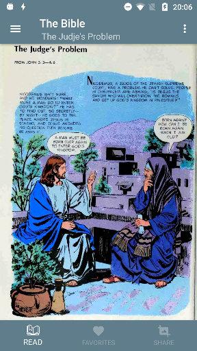 The Bible in pictures screenshot