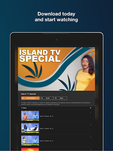 Captura de pantalla de Island TV