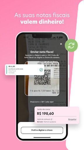 Méliuz: Cashback e Nota Fiscal Screenshot