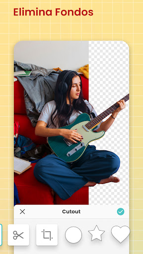 Captura de pantalla de PicCollage: Editor de Fotos