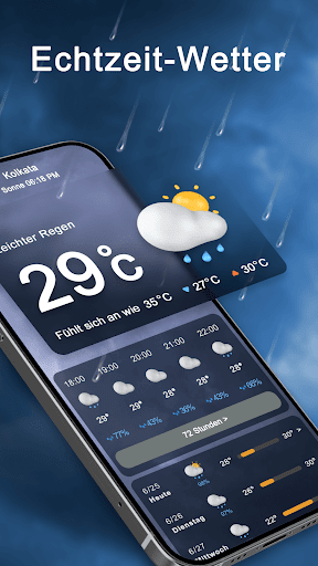 Live-Wetter & Regenradar Screenshot