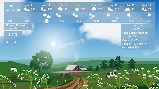 Captura de pantalla de Clima preciso YoWindow