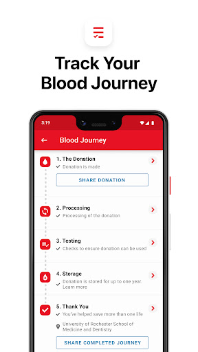 Blood Donor Screenshot