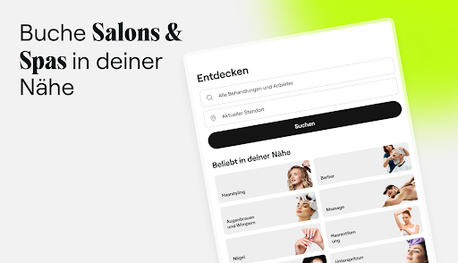 Fresha für Kunden Screenshot