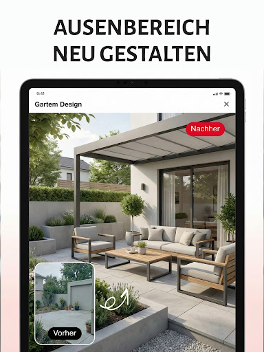 SnapHome: AI Wohnungsdesign Screenshot