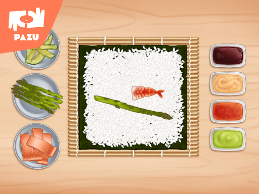 Captura de pantalla de Sushi Maker Kids Cooking Games