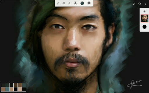 Captura de pantalla de Infinite Painter