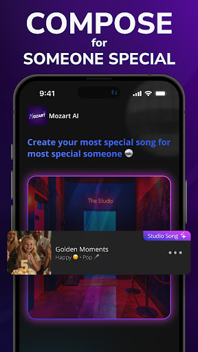 AI Song Generator - Mozart AI screenshot