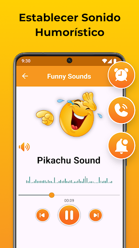 Captura de pantalla de Tonos y sonidos divertidos
