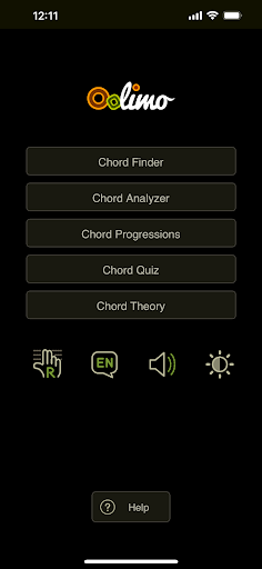 Oolimo Guitar Chords Screenshot