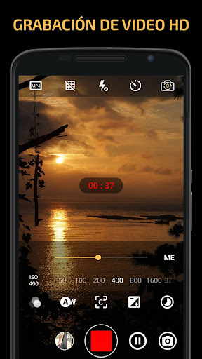 Captura de pantalla de Cámara manual: DSLR Cámara Pro
