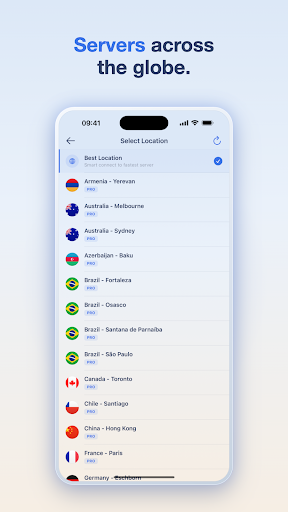 Captura de pantalla de HaloVPN Pro: Fast VPN Proxy