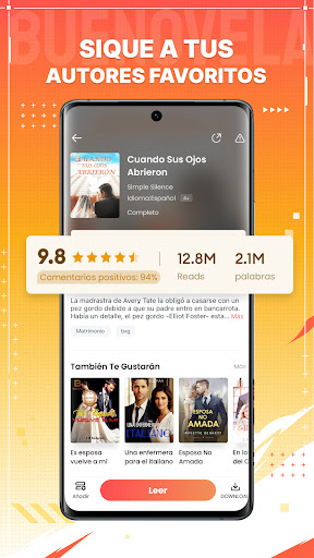 Captura de pantalla de BueNovela - novela cuento