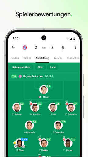 FotMob - Fußball Ergebnisse Screenshot