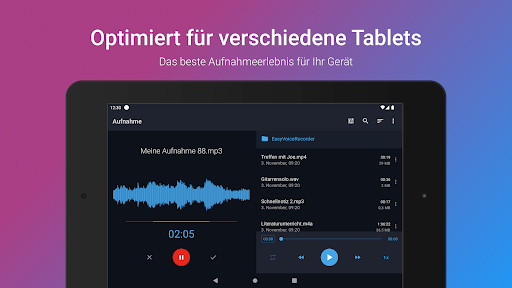 Stimmrekorder Plus Profi Screenshot