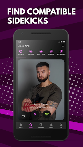 Captura de pantalla de FET: Connect, Date & Explore