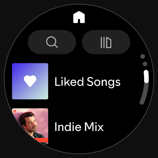 Captura de pantalla de Spotify: app música y podcasts