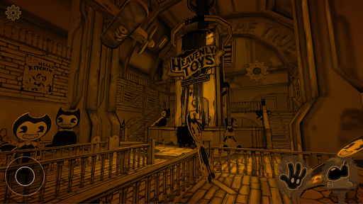 Captura de pantalla de Bendy and the Ink Machine