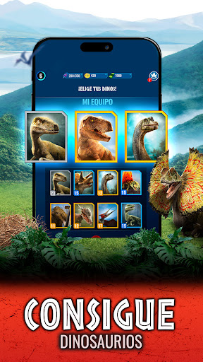 Captura de pantalla de Jurassic World Alive