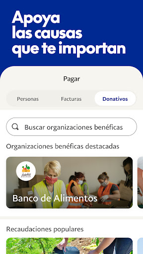 Captura de pantalla de PayPal