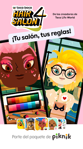 Captura de pantalla de Toca Boca Hair Salon 4