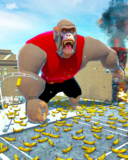 Captura de pantalla de Apes Fighting Gorilla Game