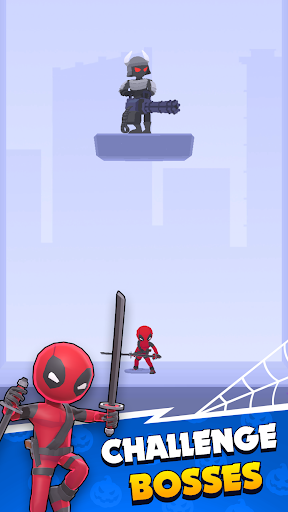 Captura de pantalla de Slicing Hero Sword Master Game