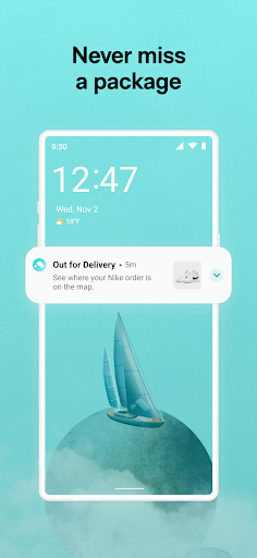 Captura de pantalla de Route: Package Tracker
