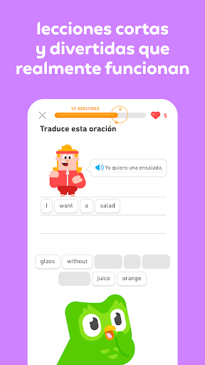 Captura de pantalla de Duolingo: Aprende Idiomas