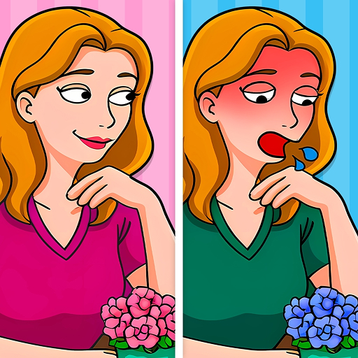 Hidden Differences : Spot It-Symbol