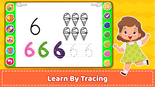 Captura de pantalla de ABC Tracing Preschool Games 2+