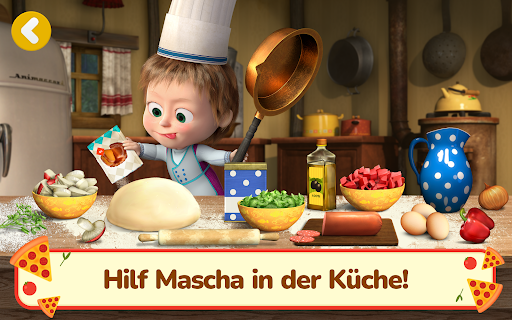 Mascha und der Bär: Pizzeria! Screenshot