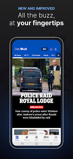 Daily Mail: Breaking News Live Screenshot
