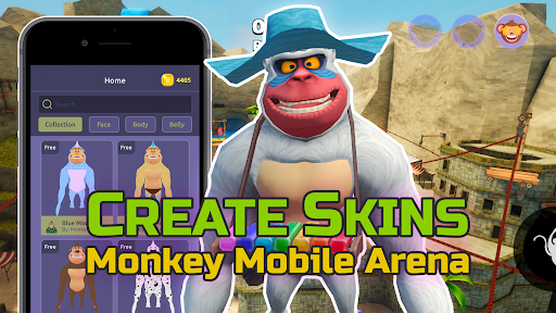 Captura de pantalla de Gorilla Skins for Monkey Arena