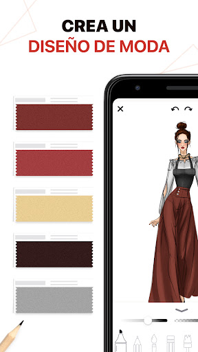 Captura de pantalla de Diseño de Moda - Sketchbook