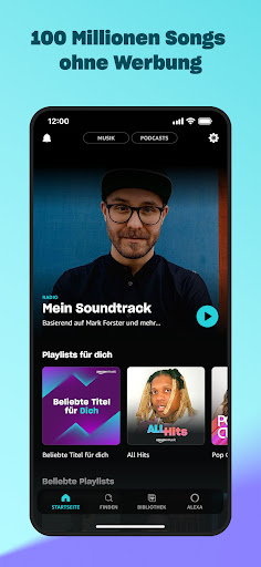 Amazon Music: Podcasts & Musik Screenshot