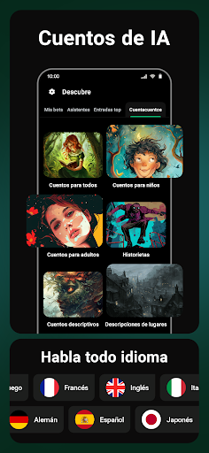 Captura de pantalla de ChatBox: Chat de IA en español