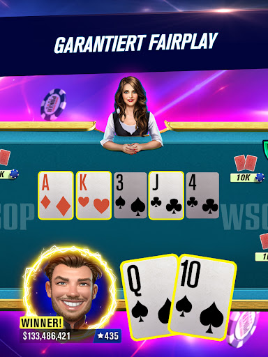 WSOP: Texas Holdem Poker Screenshot