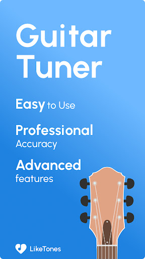Guitar Tuner - LikeTones screenshot