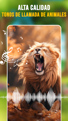 Captura de pantalla de Tonos de animales y pájaros