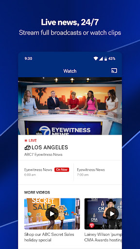 Captura de pantalla de ABC7 Los Angeles