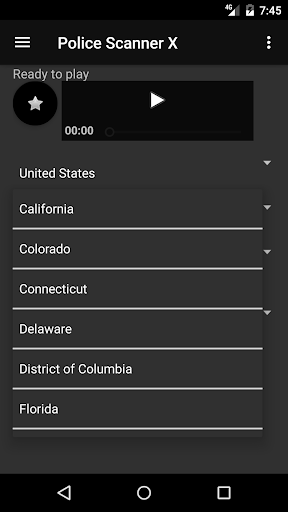 Captura de pantalla de Police Scanner X